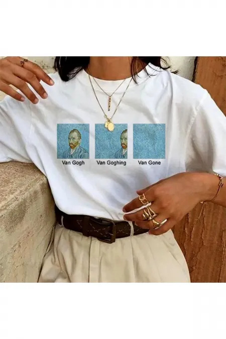Unisex Balance Printed Oversize Boyfriend T-Shirt