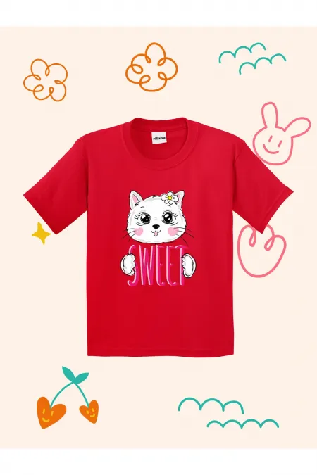 Sweet Design Printed Kids T-shirt