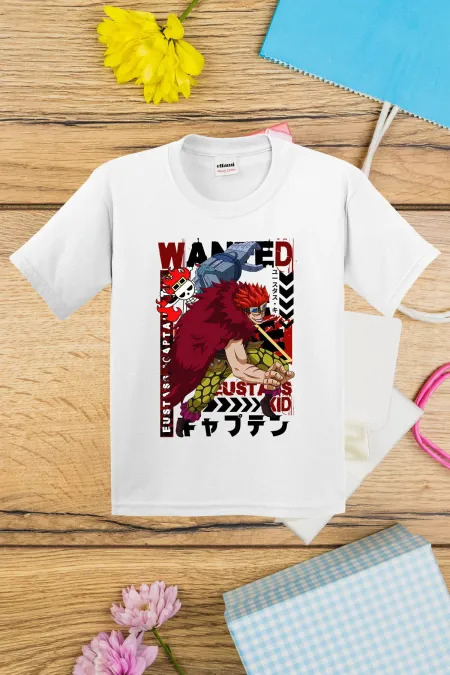 T-shirt imprimé One Piece pour enfants