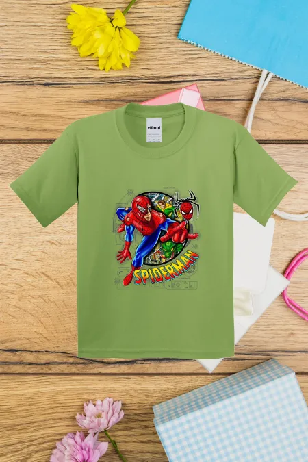 Spider-Man Tech Print Kids T-shirt