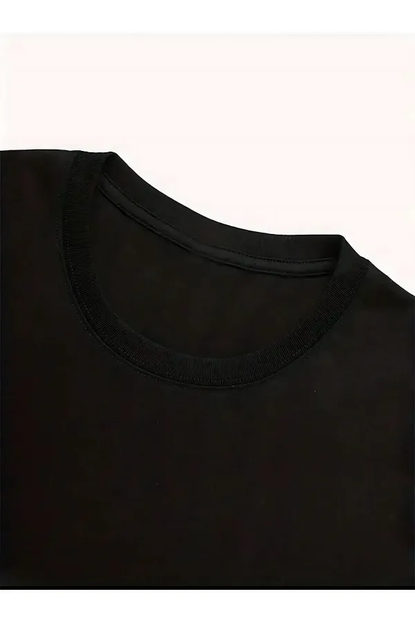 RIBBON PRINTED BASIC T-SHIRT