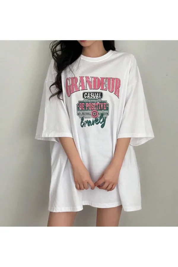 Unisex/Bayan Grandeur Casual Tasarım Baskılı
