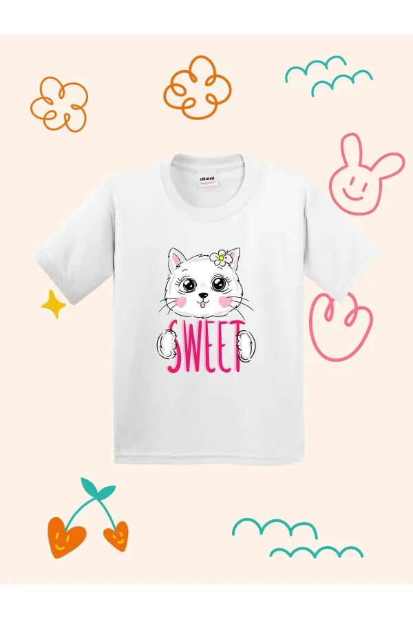 Sweet Design Printed Kids T-shirt