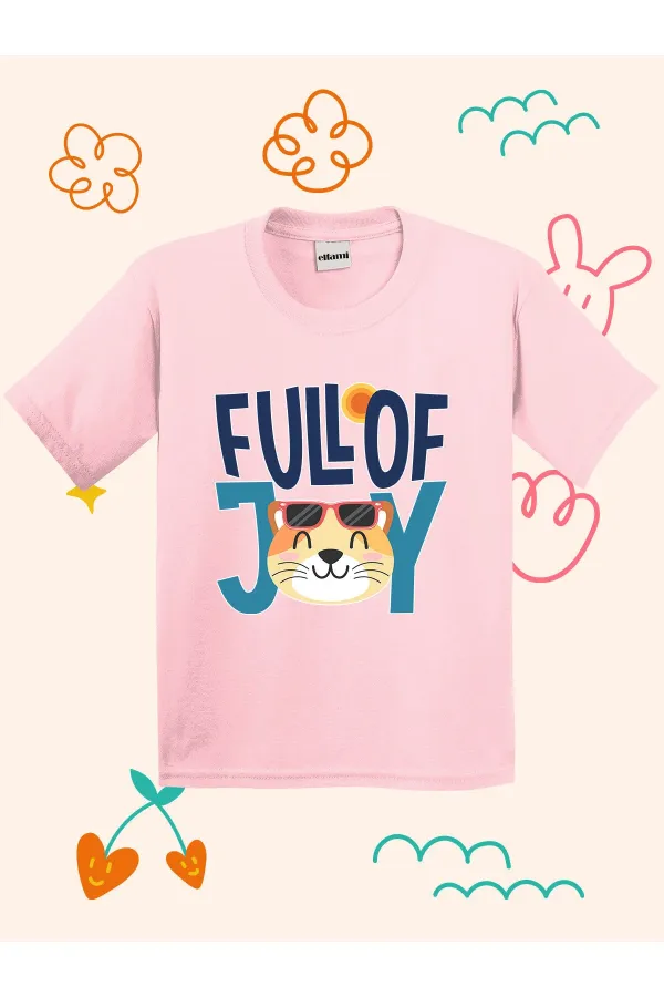 Full Of Joy Printed Kids T-shirt