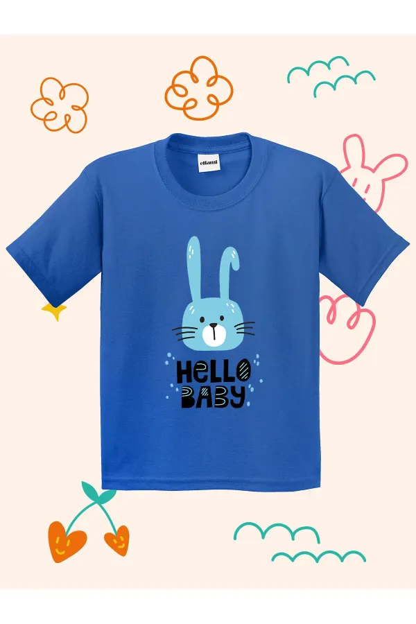 Hello Baby Printed Kids T-shirt