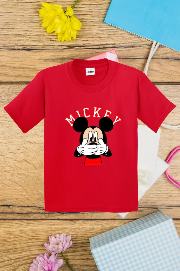 T-shirt imprimé Mickey Mouse pour enfants