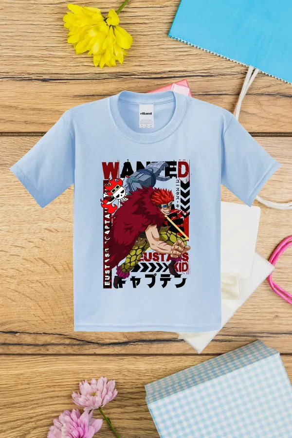 OnePiece Baskılı Çocuk Tshirt