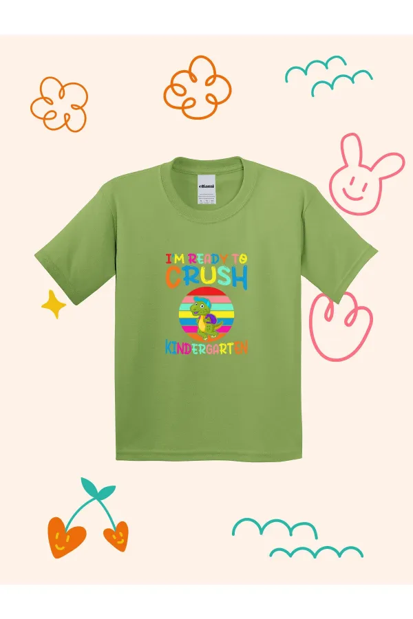 T-shirt enfant imprimé motif maternelle
