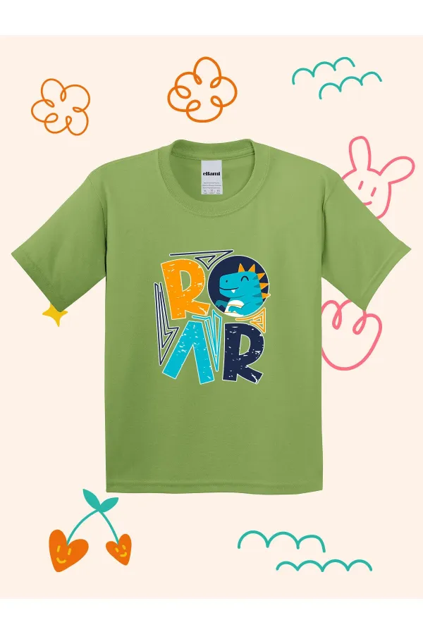 Dino Roar Printed Kids T-shirt