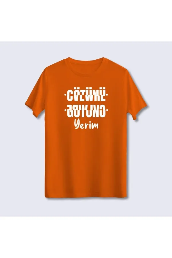 Espiri Secret Text Folded Oversize T-Shirt