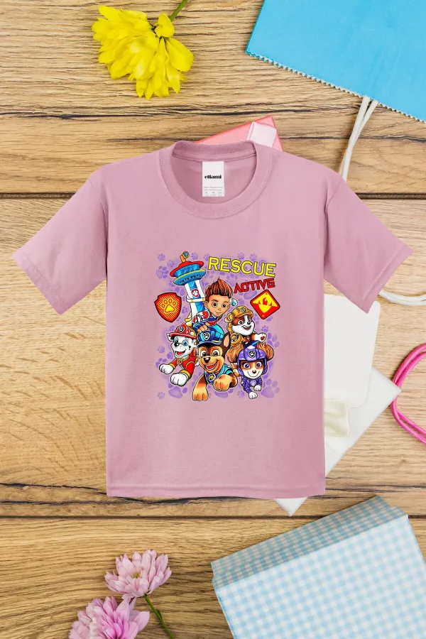 T-shirt imprimé Paw Patrol Rescue Active pour enfants