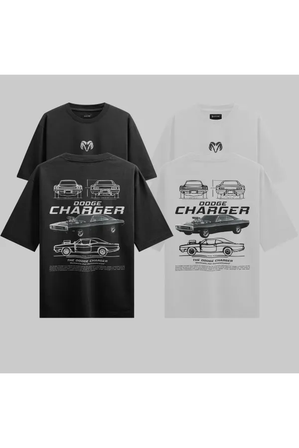 Dominic Toretto Dodge Charger Oversize T-shirt