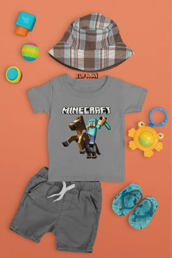 T-shirt imprimé Creeper pour fille/garçon