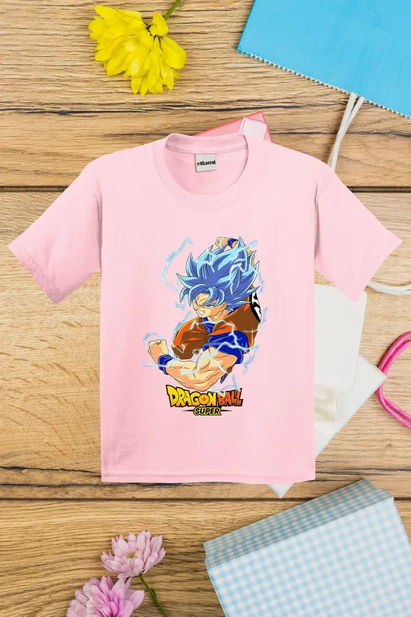 T-shirt imprimé Dragon Ball Super pour enfants