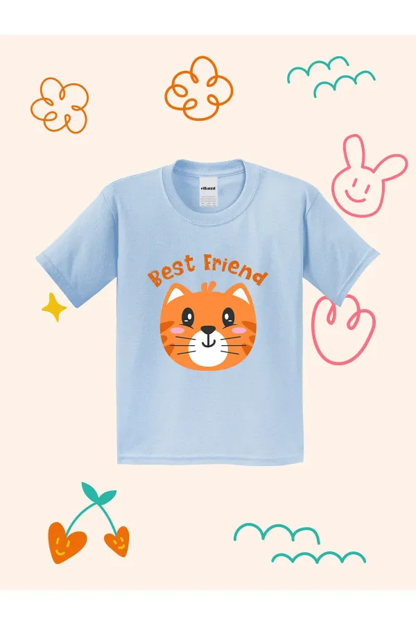 T-shirt enfant conçu par les meilleurs amis