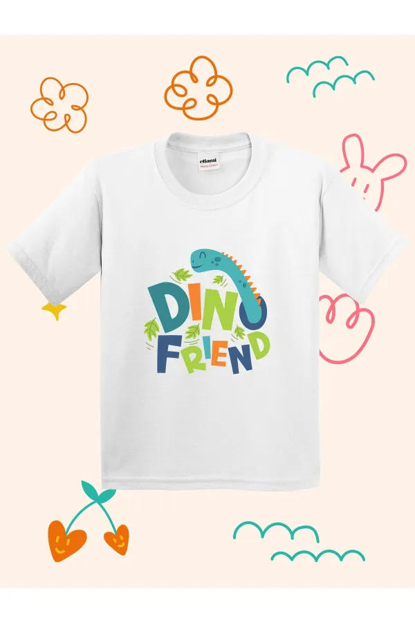 T-shirt enfant imprimé Dino Friend