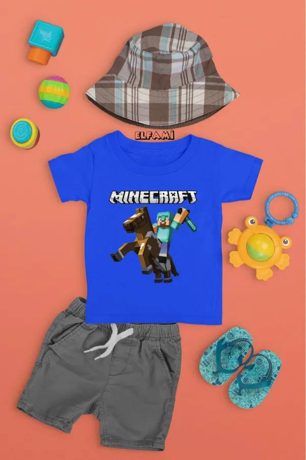 Creeper Detail Printed Girls/Boys T-Shirt