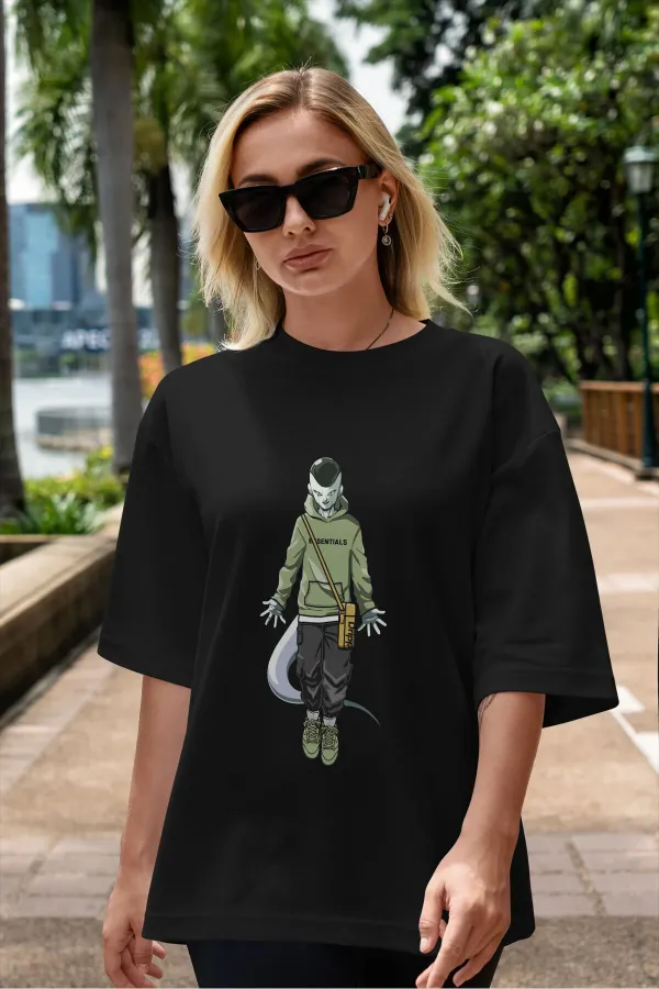 Unisex Men's/Women's DRIPP Custom Printed Oversize Cotton Crew Neck T-Shirt