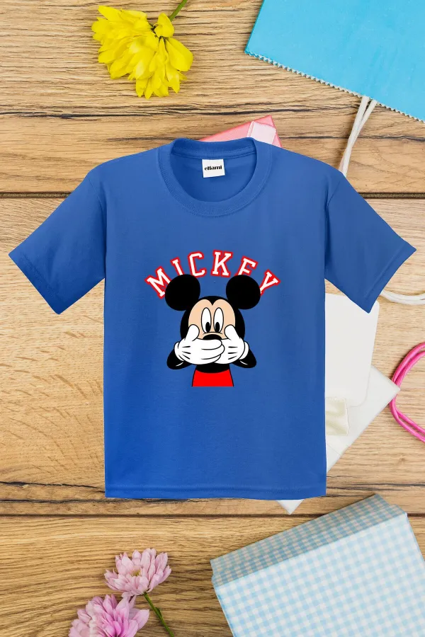 T-shirt imprimé Mickey Mouse pour enfants