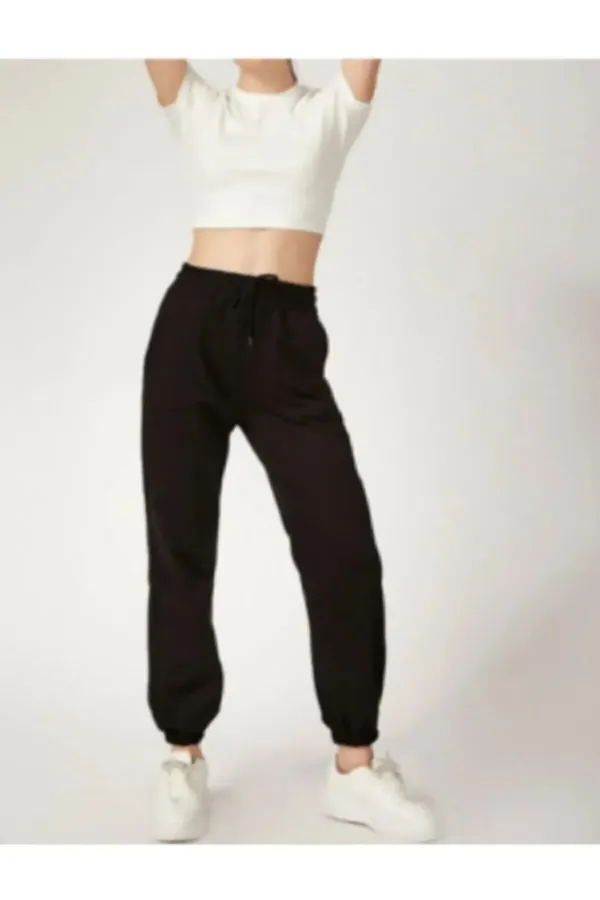 Double Opportunity Tracksuit Set with Elasticated Hem, Comfortable Jogger