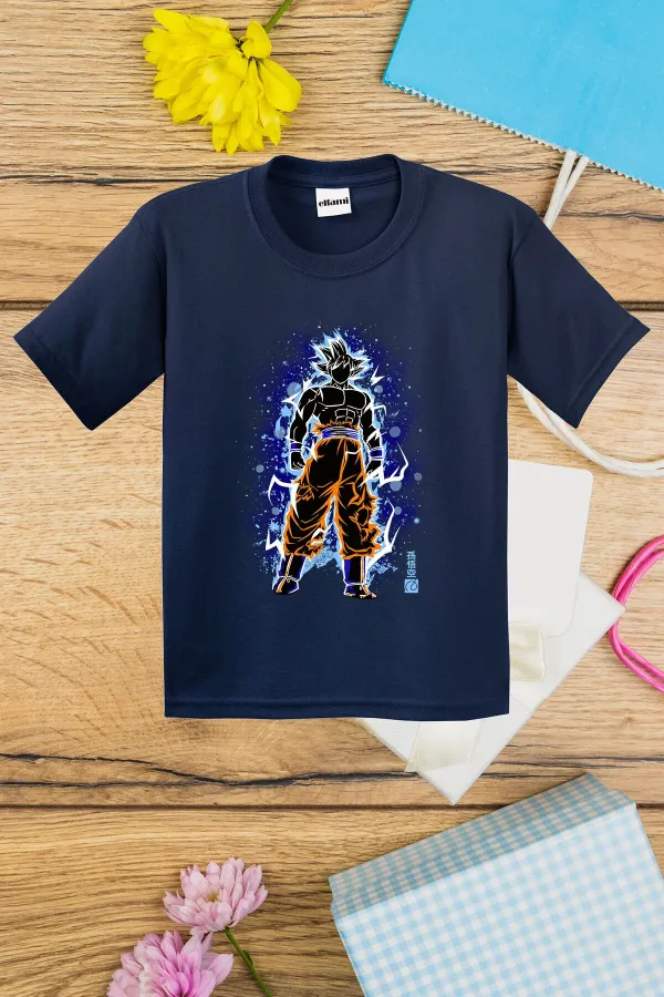 Goku Tasarım Baskılı Çocuk Tshirt