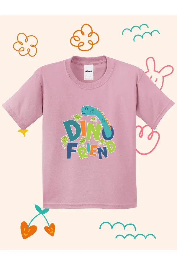 T-shirt enfant imprimé Dino Friend