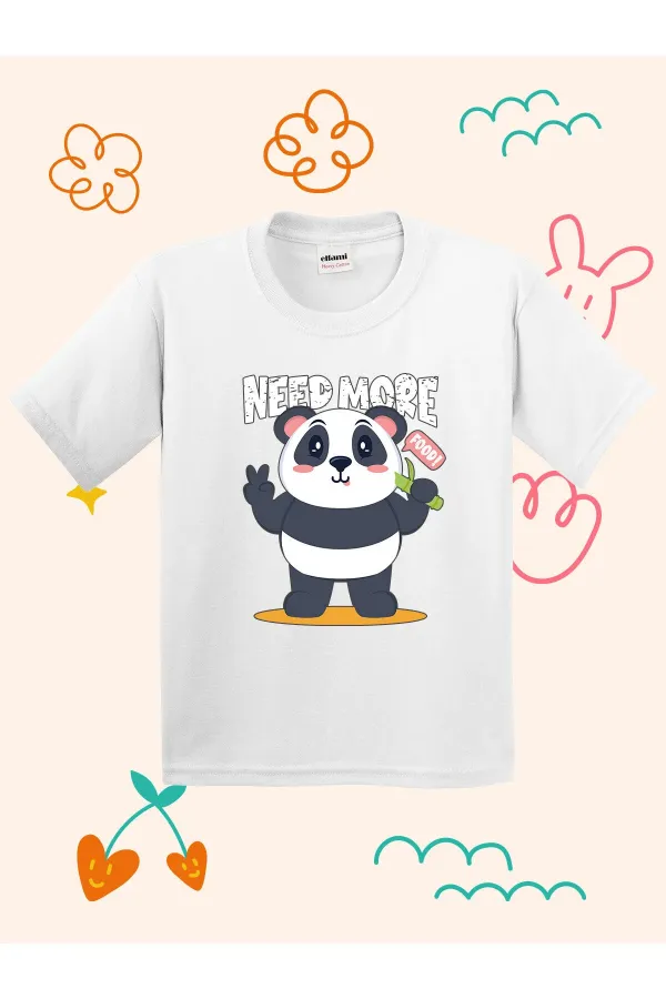Panda Print Kids T-shirt