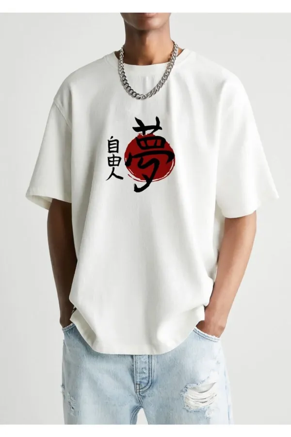 Korean Printed Oversized T-shirt