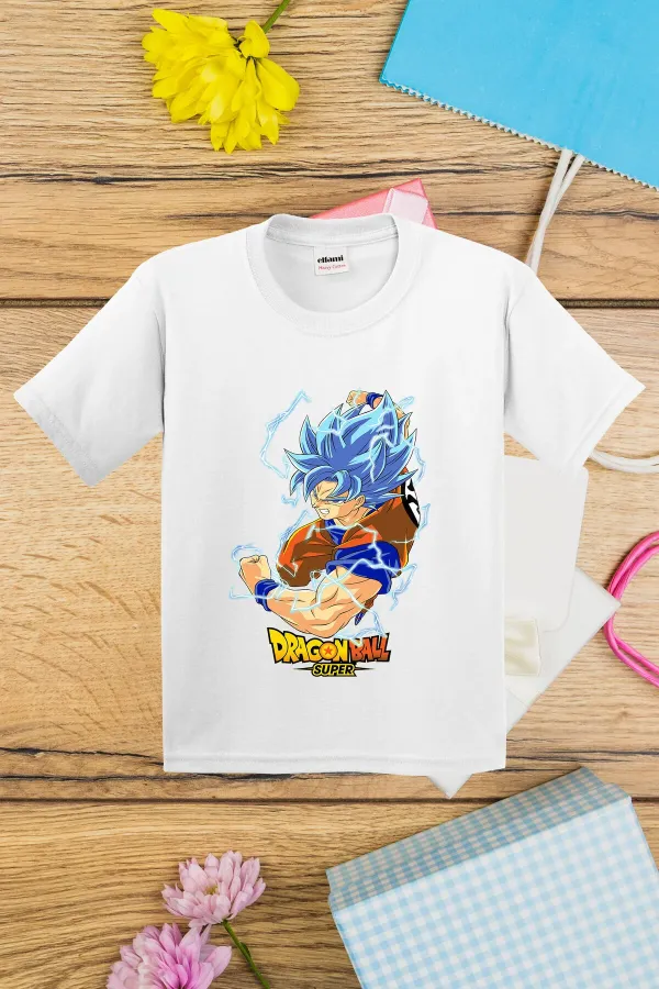 Dragon Ball Süper Baskılı Çocuk Tshirt