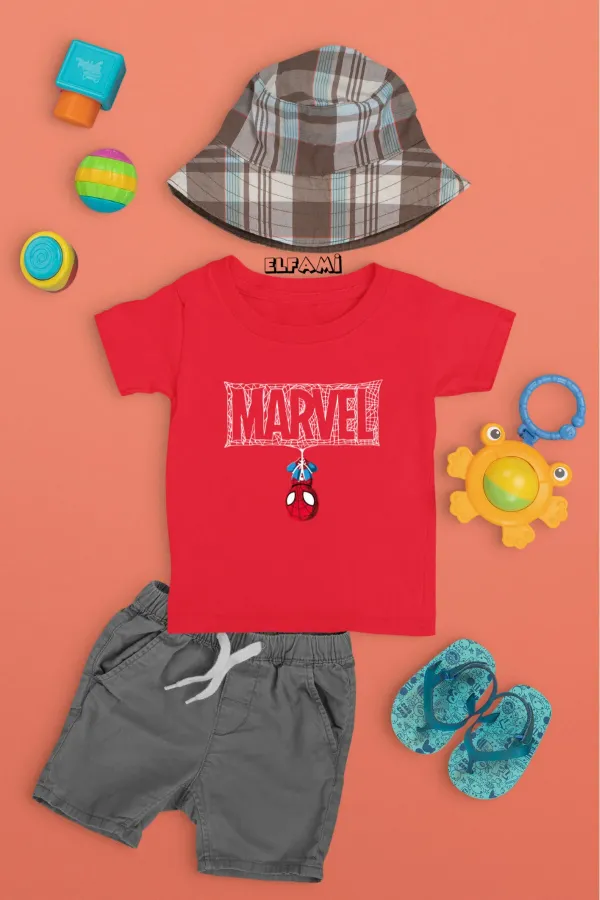T-shirt imprimé dessin animé pour filles/garçons