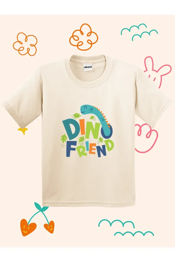 T-shirt enfant imprimé Dino Friend