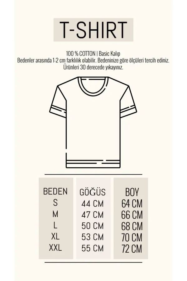 Unisex Bakırköy Istanbul City Printed Navy Blue Basic T-shirt