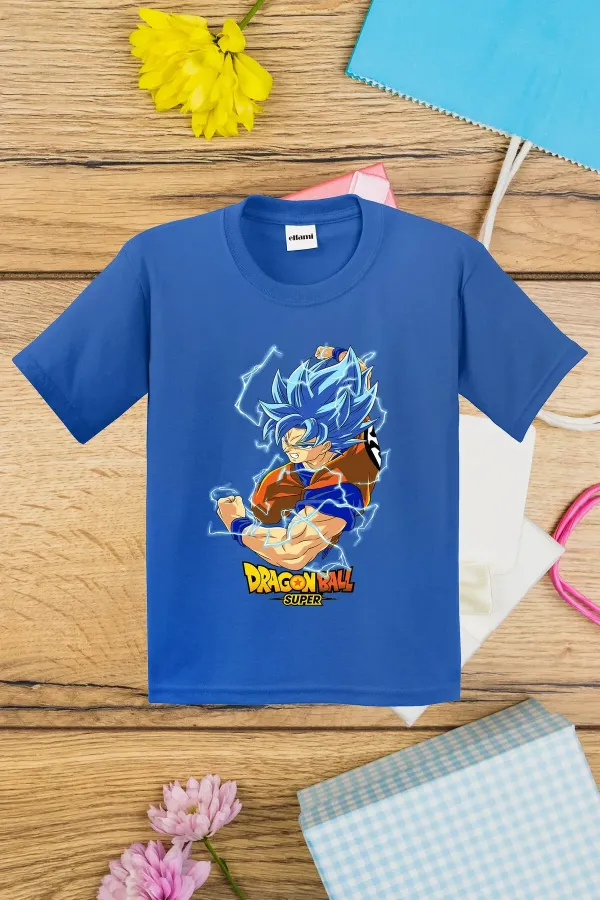 T-shirt imprimé Dragon Ball Super pour enfants