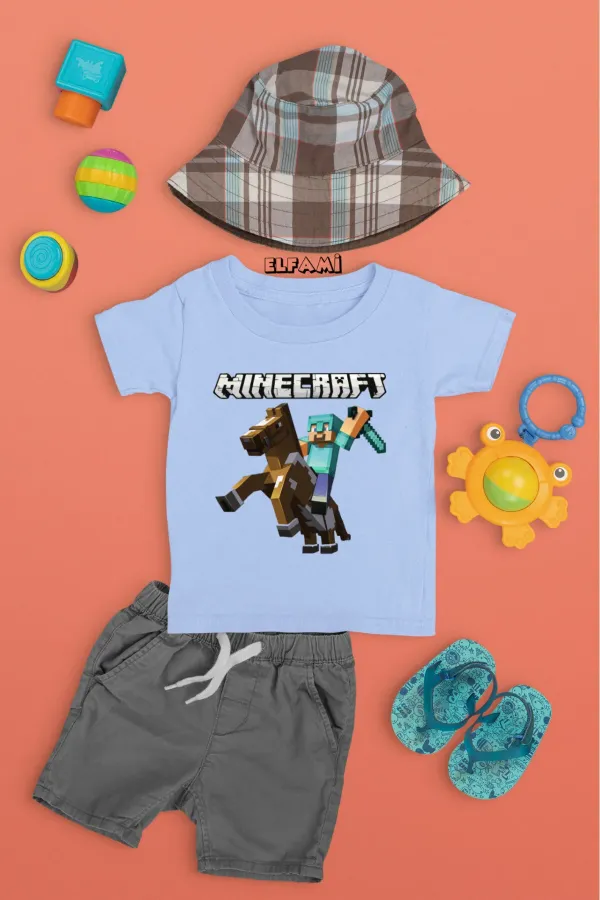 T-shirt imprimé Creeper pour fille/garçon