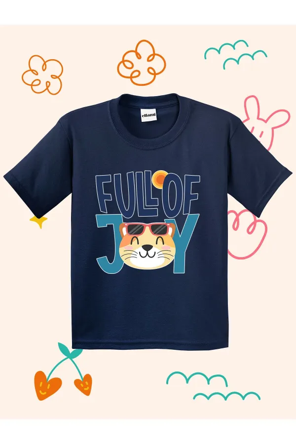 Full Of Joy Printed Kids T-shirt