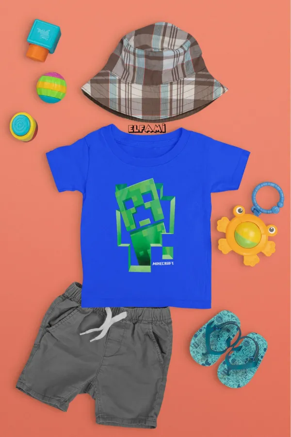 T-shirt imprimé Creeper pour fille/garçon