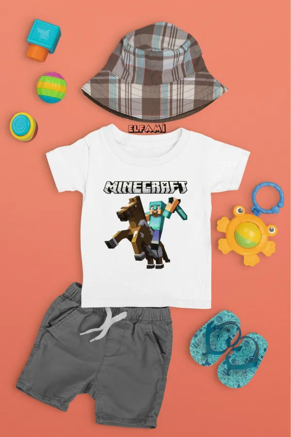 T-shirt imprimé Creeper pour fille/garçon