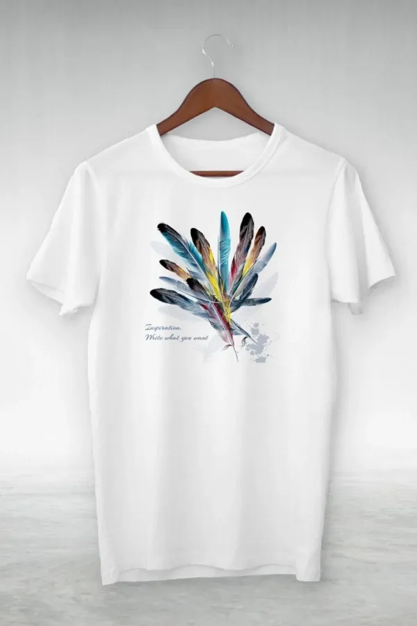 Zokawear Unisex White T-shirt