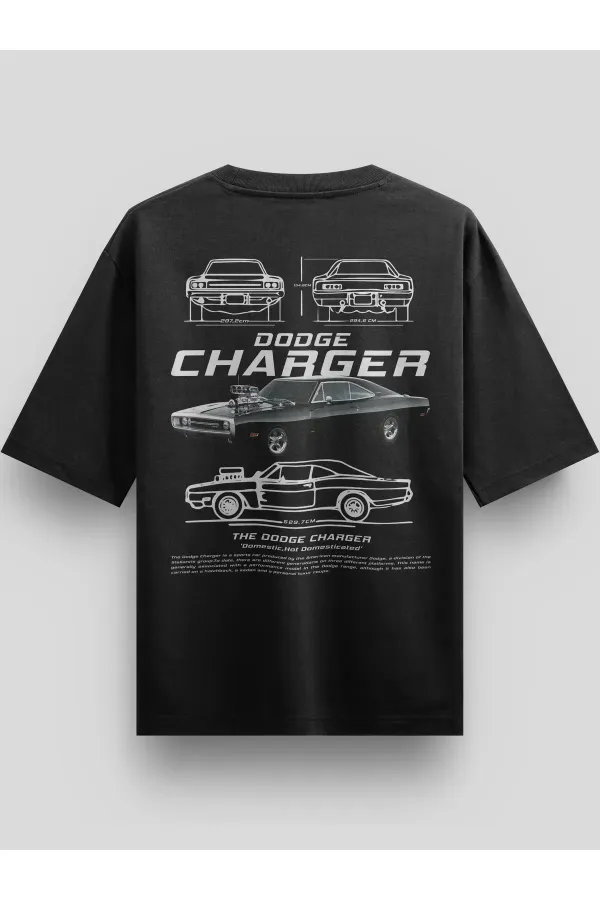Dominic Toretto Dodge Charger Oversize T-shirt