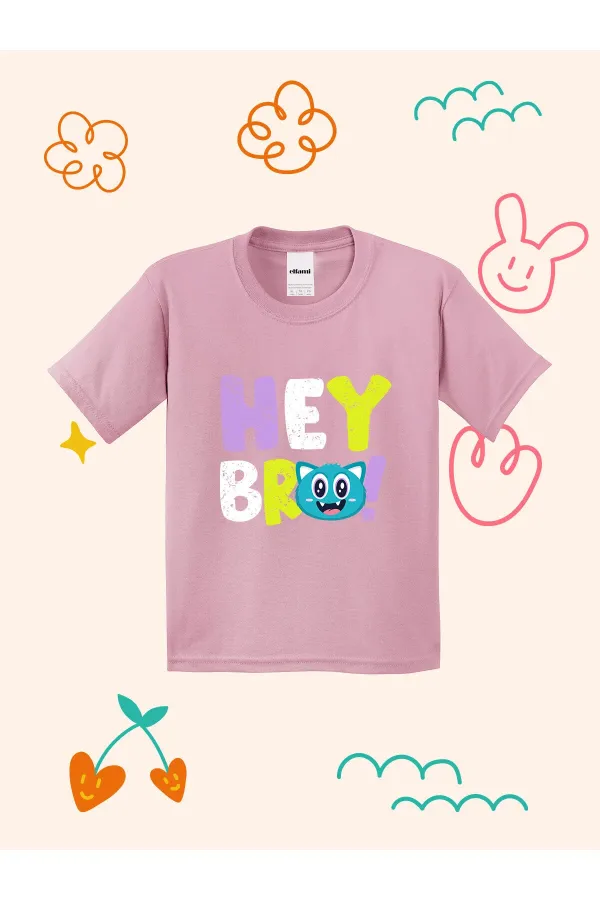 T-shirt enfant Hey Bro Design