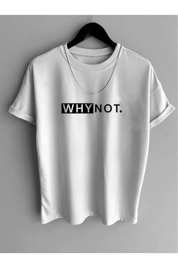 Men's Black Plain Crew Neck Oversize T-shirt