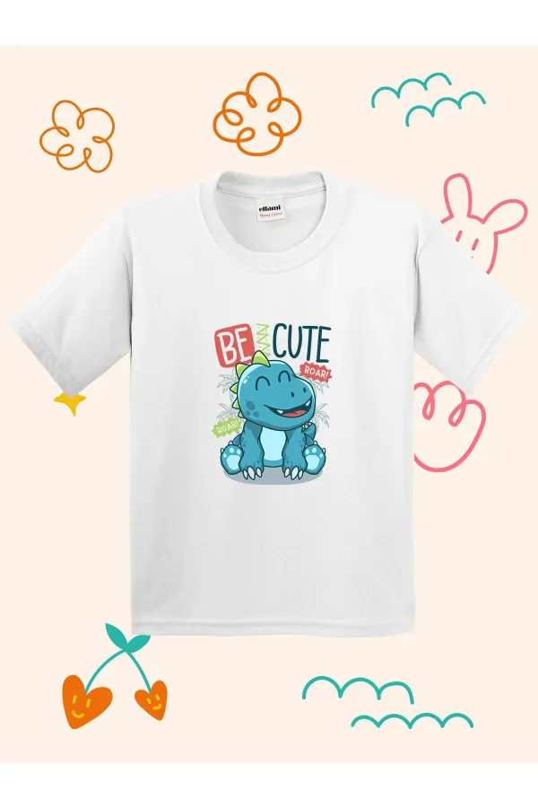 Be Cute Roar Printed Kids T-shirt
