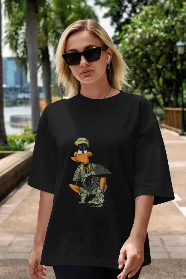 Unisex Men's/Women's Golf Special Print Oversize Cotton Crew Neck T-Shirt