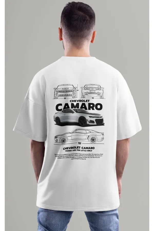 Unisex Men/Women CHEVERELOT CAMARO Colorful Custom Printed Oversize T-Shirt T-Shirt