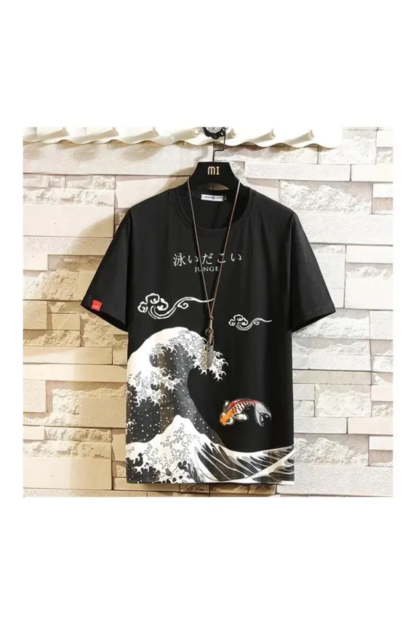 Katsushika Hokusai – The Great Wave Allover Unisex T-shirt