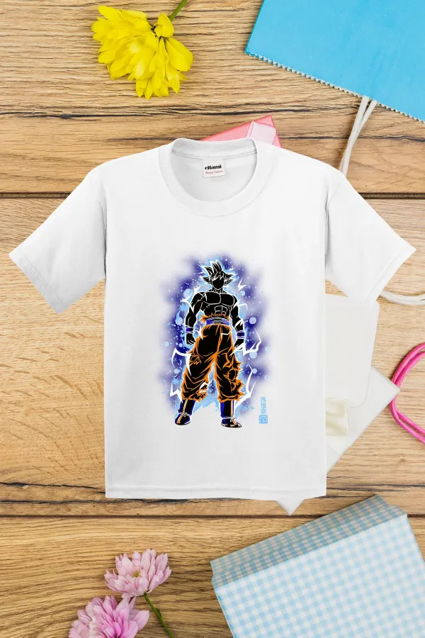 Goku Tasarım Baskılı Çocuk Tshirt