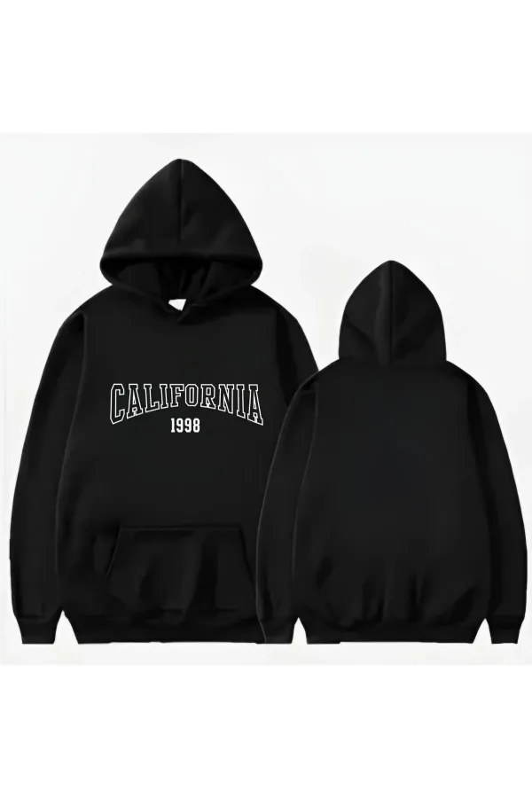 Sweat-shirt à capuche imprimé California 1998 Sweat-shirt à capuche imprimé California 1998