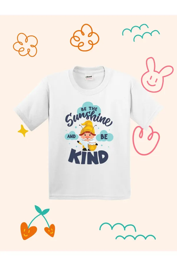 T-shirt enfant imprimé « Soyez gentils »