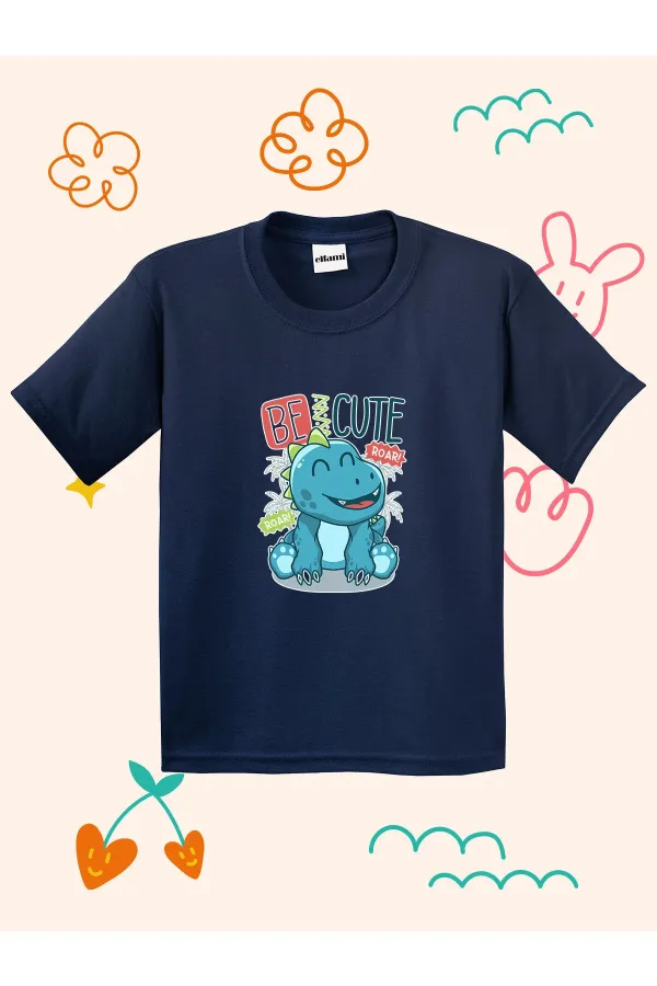 Be Cute Roar Printed Kids T-shirt