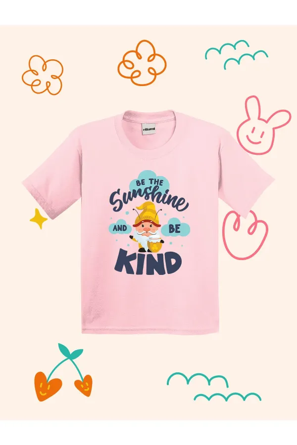 T-shirt enfant imprimé « Soyez gentils »